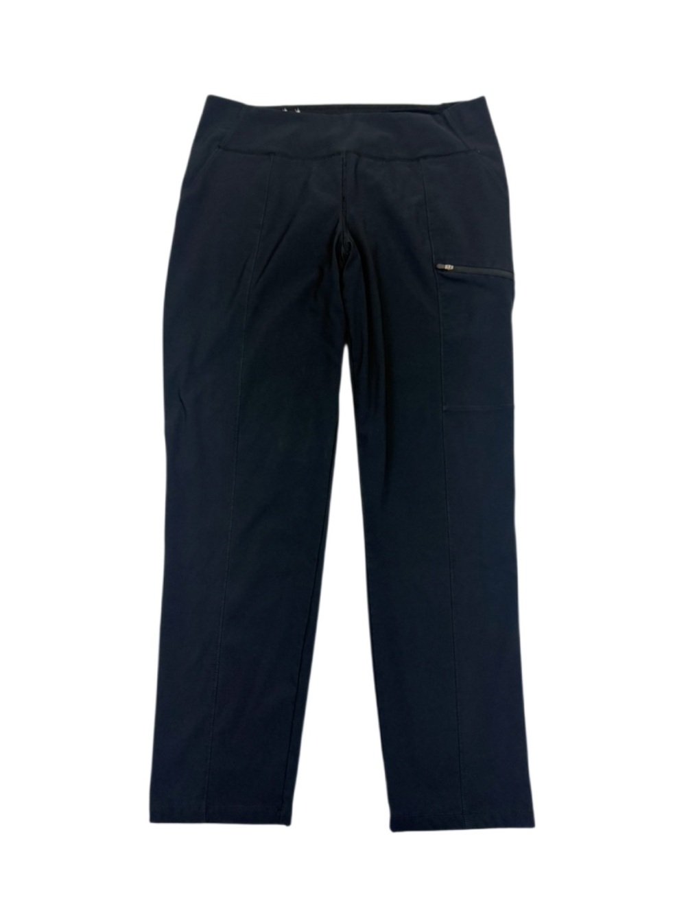 Columbia Fleece Lined Pull On High Rise Straight Leg Pants Black Size XL